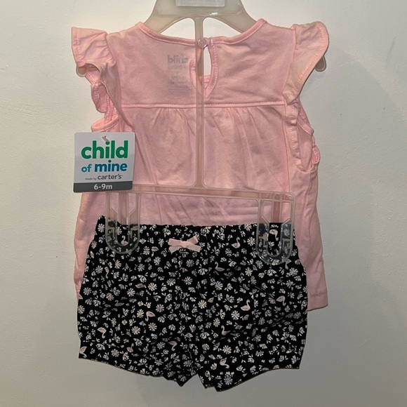 Carter’s 6-9 months Infant Baby Girl Matching Set - Picture 2 of 3